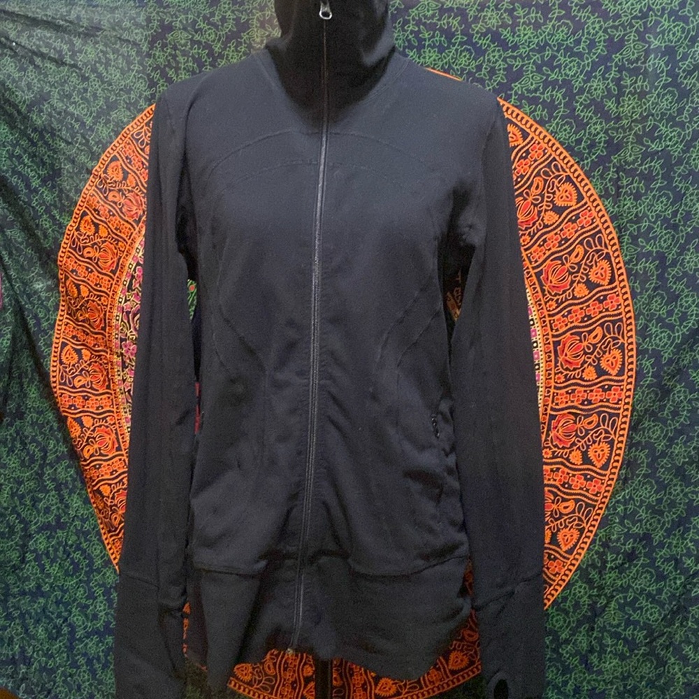 Lululemon Black Full-Zip Jacket Size 10